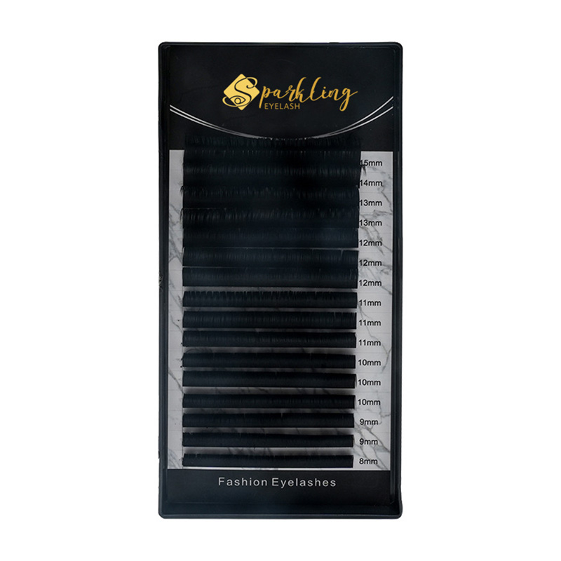 0,05 D Curl Matte Black Volume Lashes Extensie