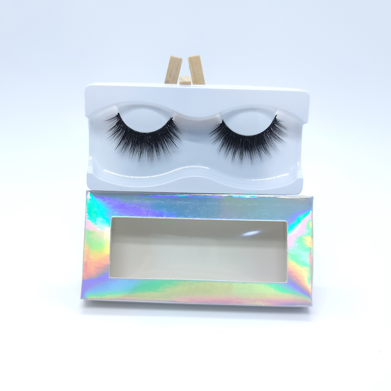 Gene false lungi de 10-25 mm Gene false dramatice cu cutii portabile pentru gene