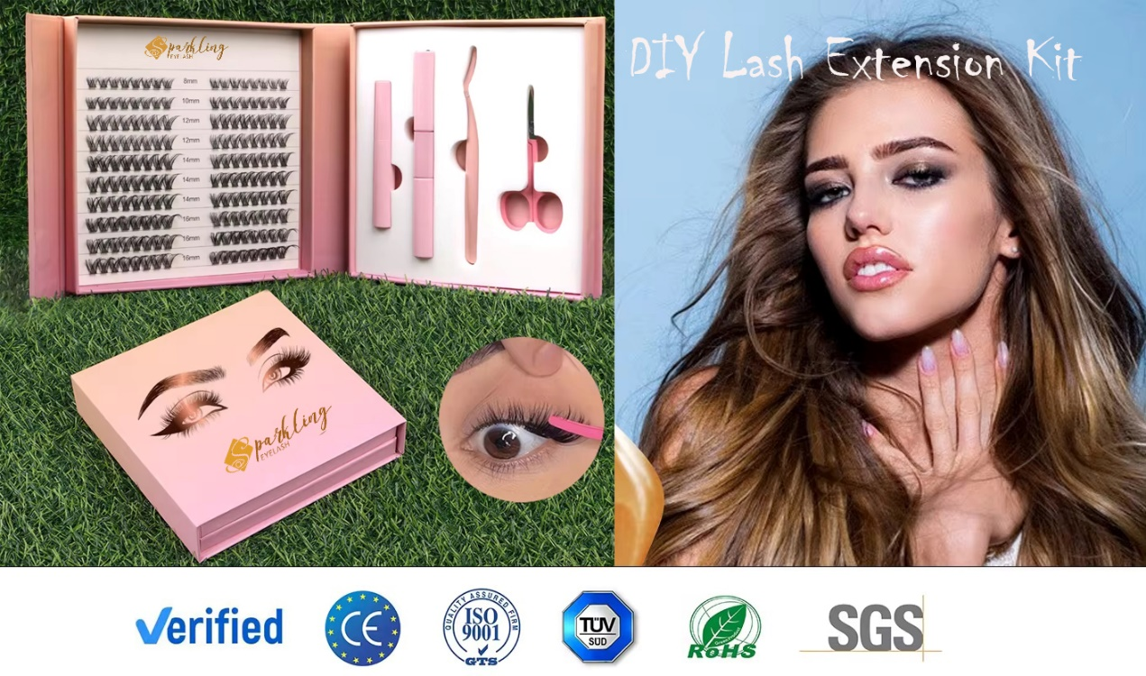Obțineți aspectul perfect cu kit-ul DIY Lash Cluster la prețul de fabrică