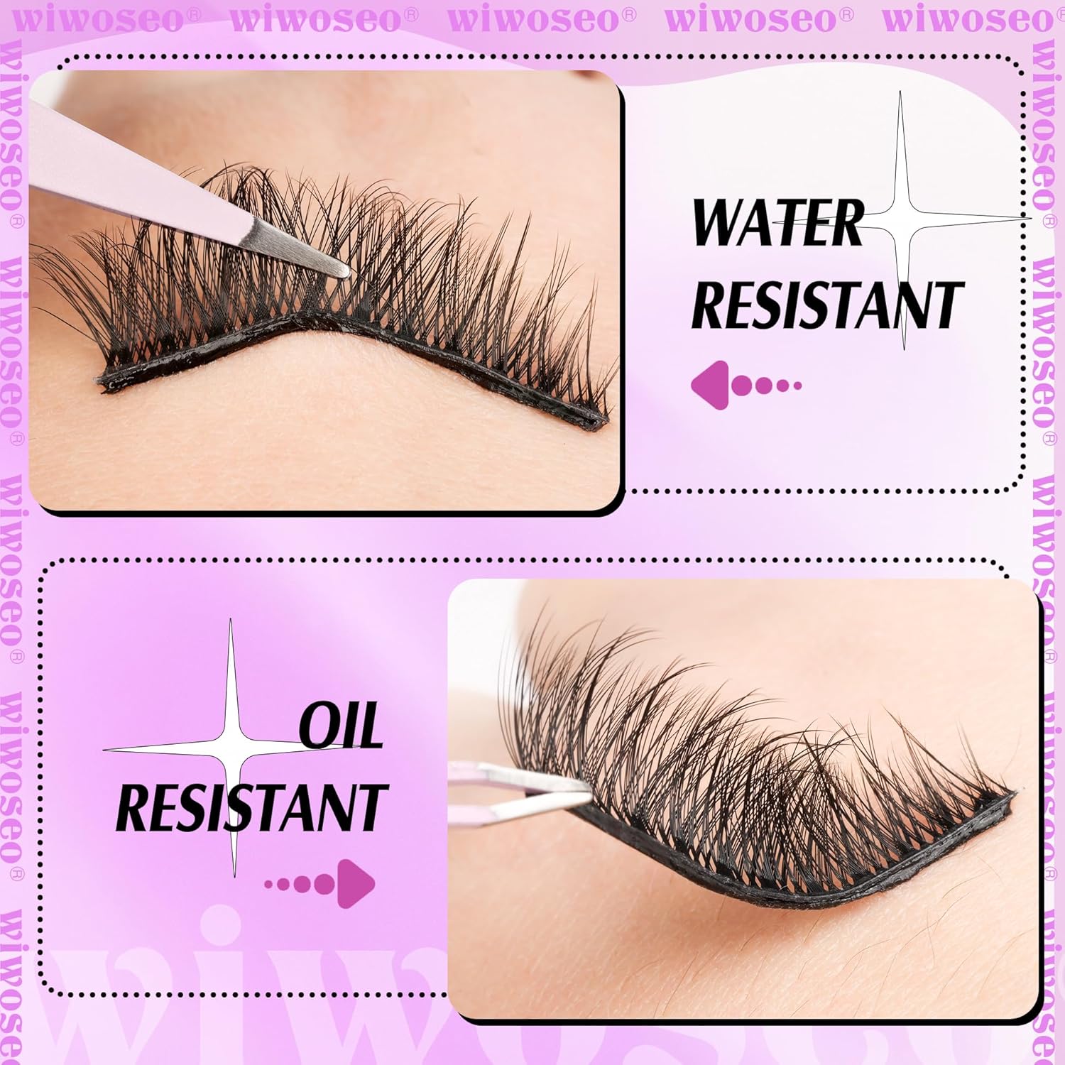 Obțineți aspectul perfect cu genele pufoase autoadezive de la Pingdu Sparkling Eyelash®