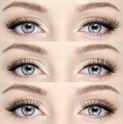 Obțineți aspectul perfect de ochi de pisică cu genele de nurcă artificială 3D de 18 mm