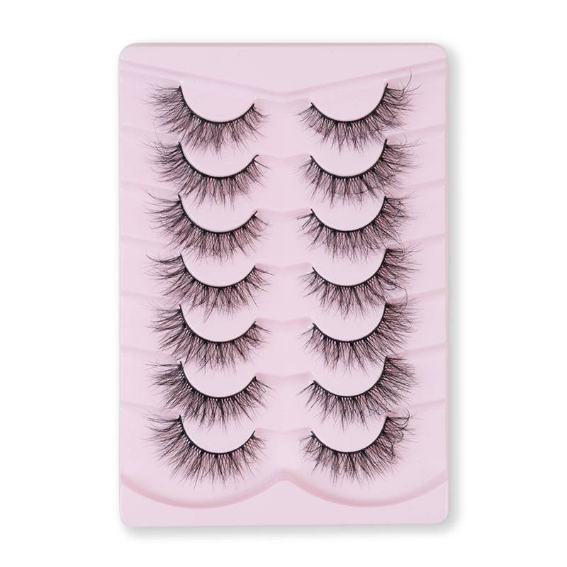 3D Wispy Strip Lashes Gene false