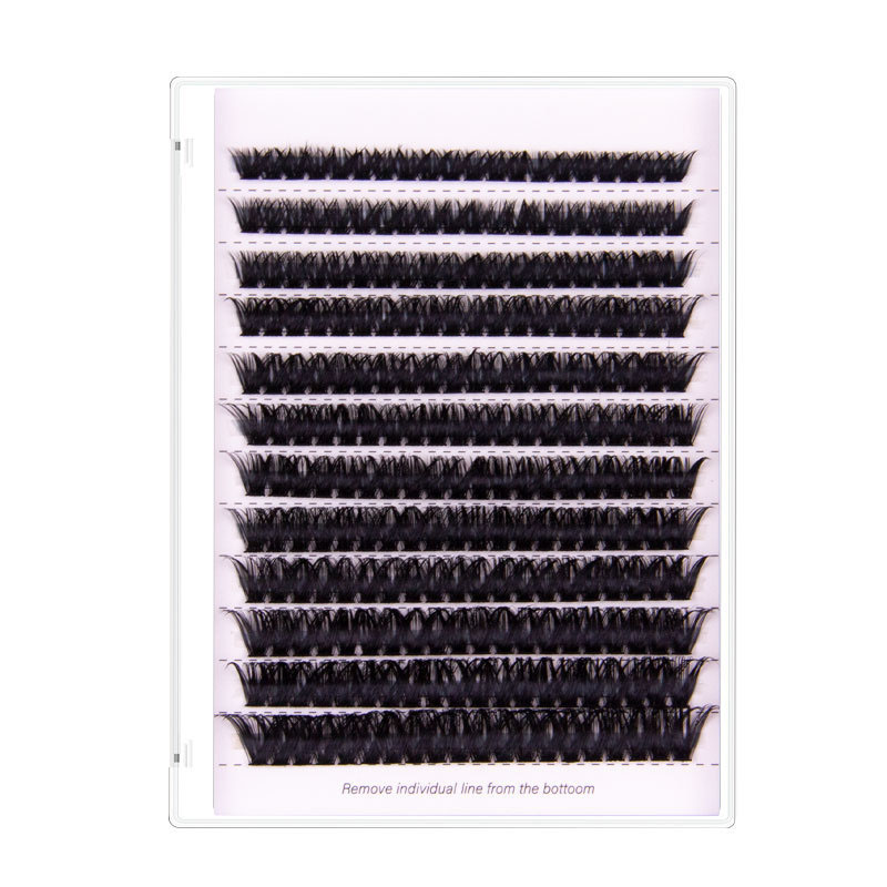80D Volum Individual Eyelash Cluster C DD Curl