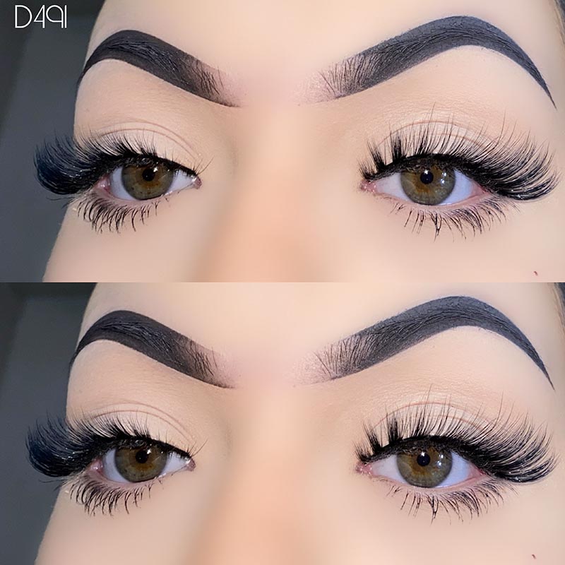 Aspect natural L Curl Mink Fluffy Cat Eye Lashes