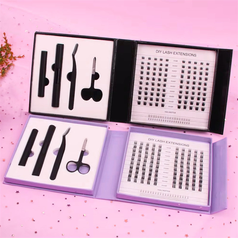 Kit de extensie pentru gene DIY pentru legarea și etanșarea genelor