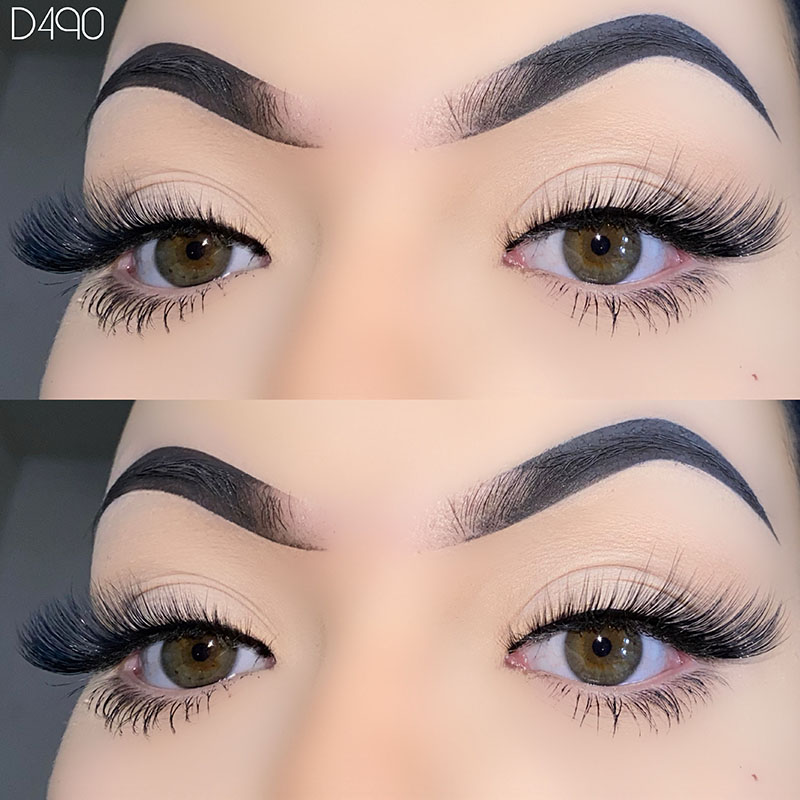 Fluffy Fox Eye Lashes Gene Wispy Cat Eye