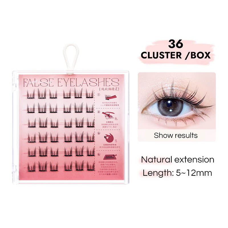 Apăsați pe Kit de extensii Lash Cluster Pre-Lash