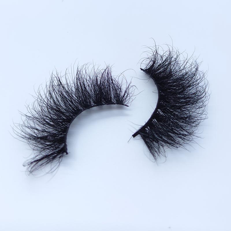 Gene de nurcă pură crin Gene false Fluffy 8D Faux Lashes