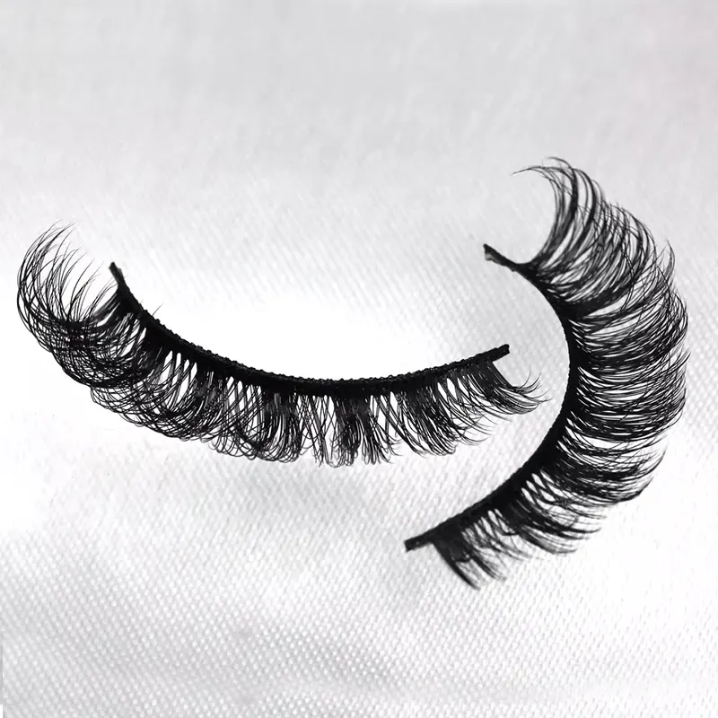 Rusă Faux Mink 13mm D C Curl Volum Gene