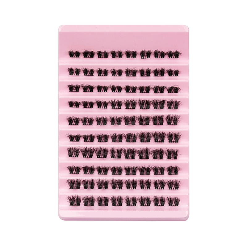 Extensie de gene Wispy D Curl Individual Lash Cluster